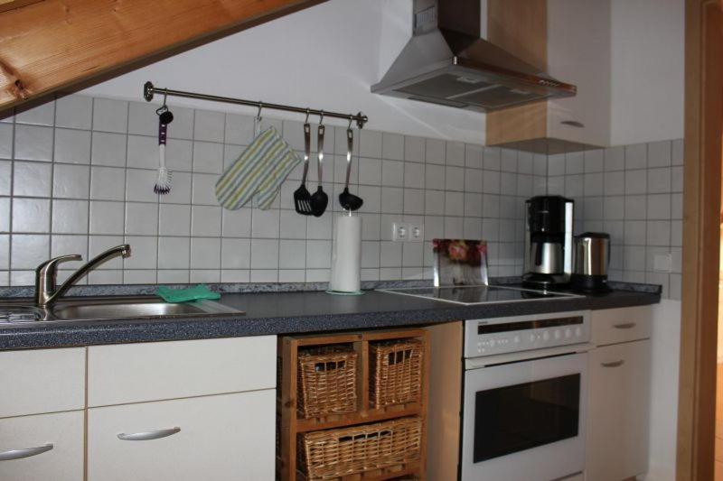Ferienwohnung Wuehn 타이젠도르프 외부 사진
